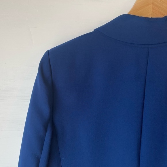 J. Crew Factory Royal Blue Crepe Blazer NWOT! Size: 6 - Picture 5 of 8